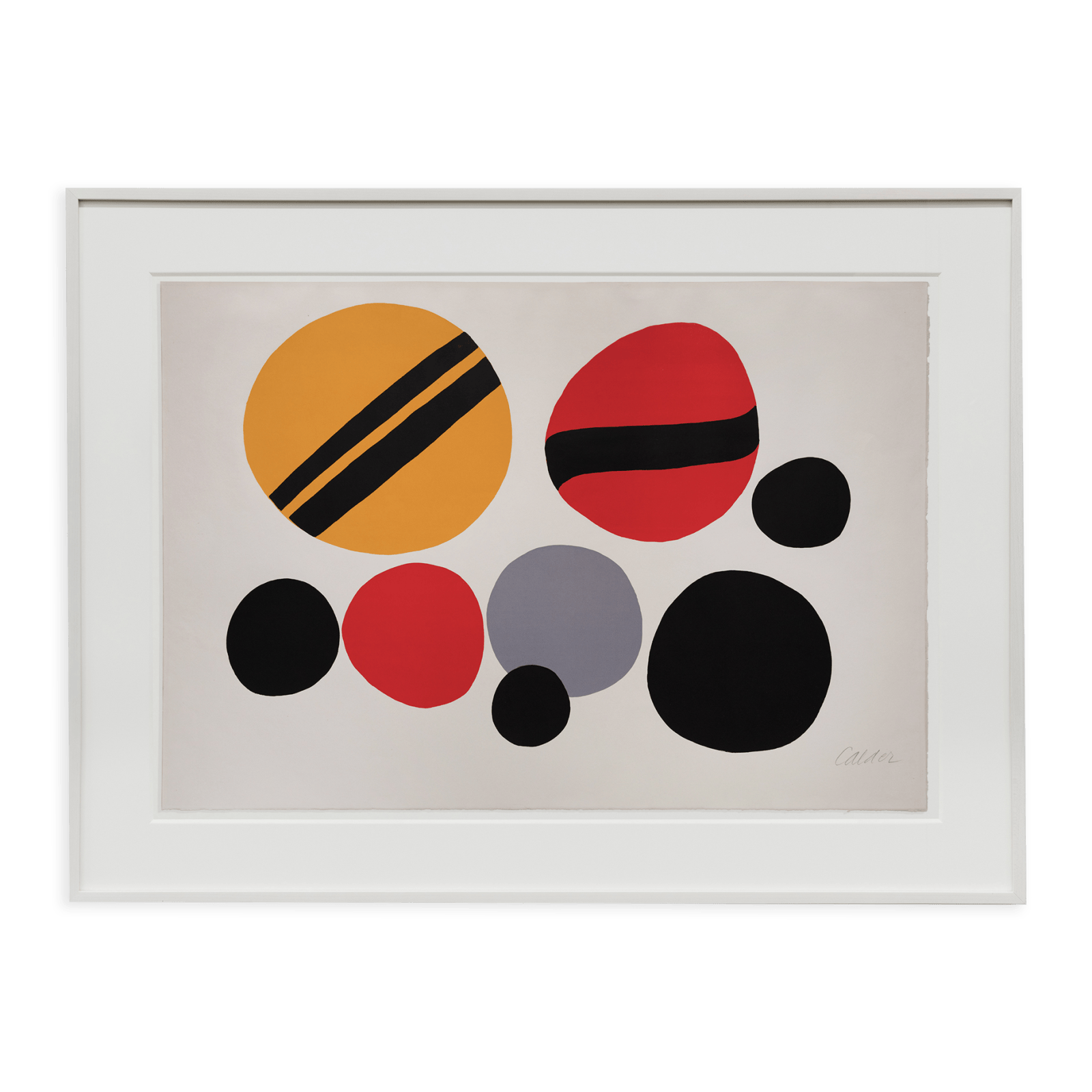 Chevrons Noir sur Rouge et Jaune